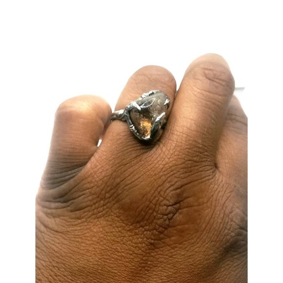 Ghost Quartz Crystal Ring - Picture 12 of 12